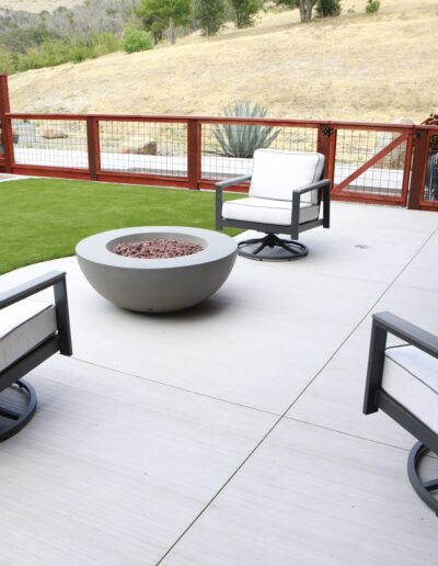 Patio and Hot Tub